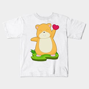 Hamster Heart Kids T-Shirt